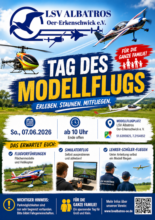 Tag des Modellflugs - LSV Albatros Oer-Erkenschwick