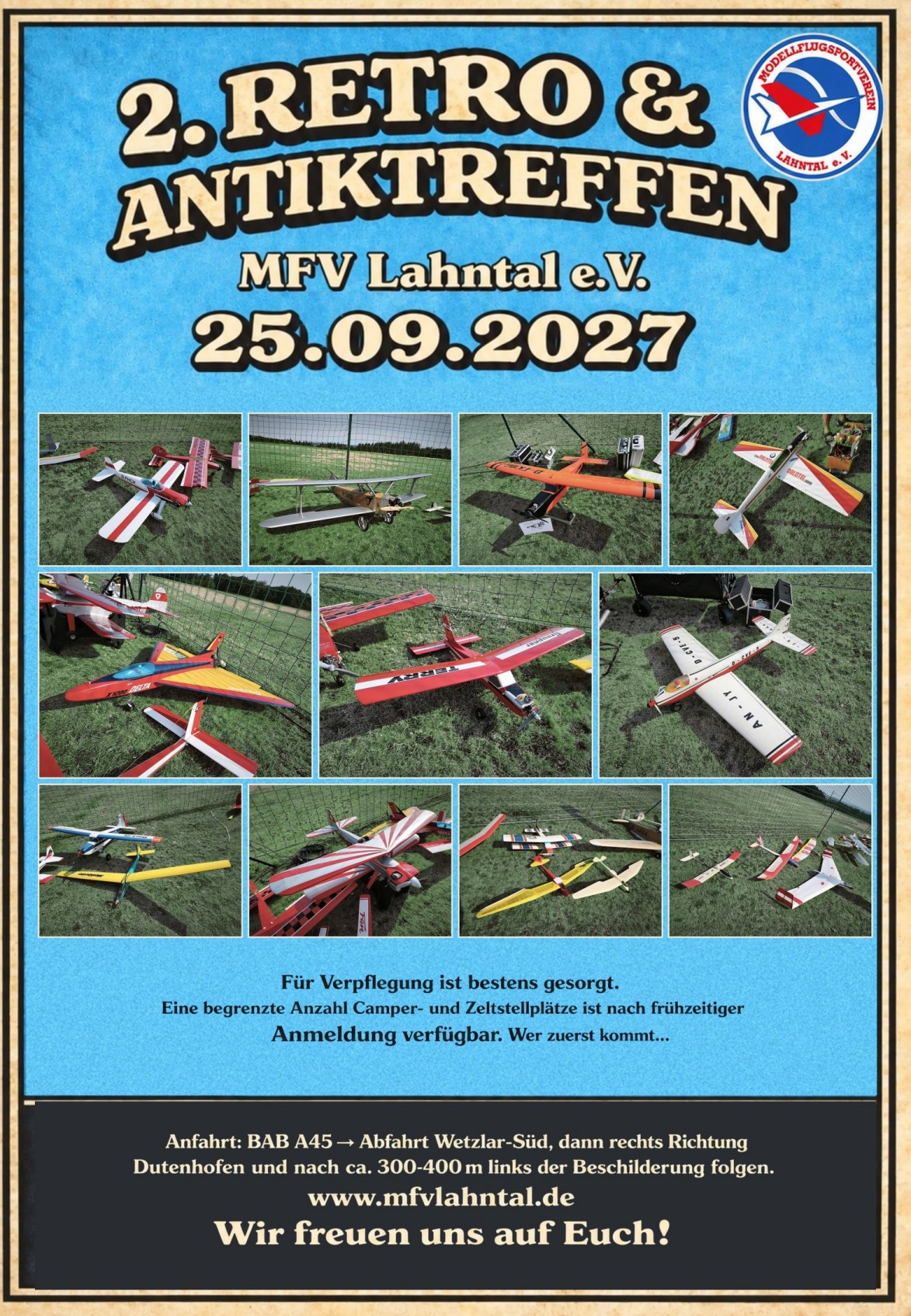 2. Retro und Antik-Treffen beim MFV-Lahntal bei Wetzlar Hessen