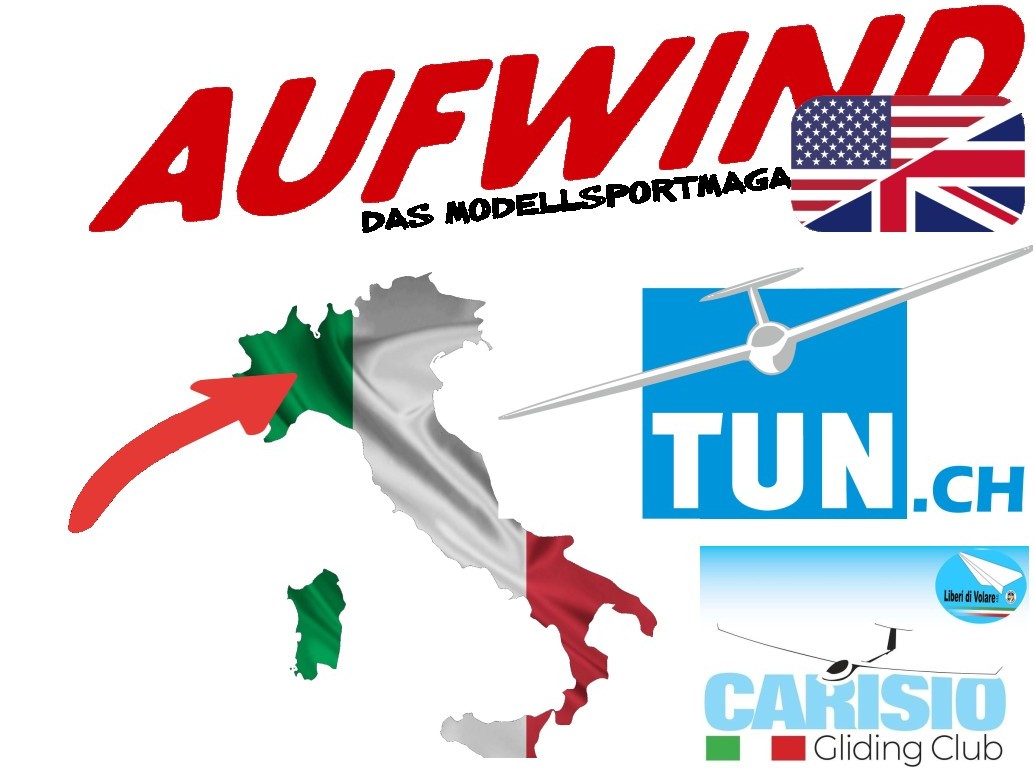 Großsegler und F-Schlepp in Italien